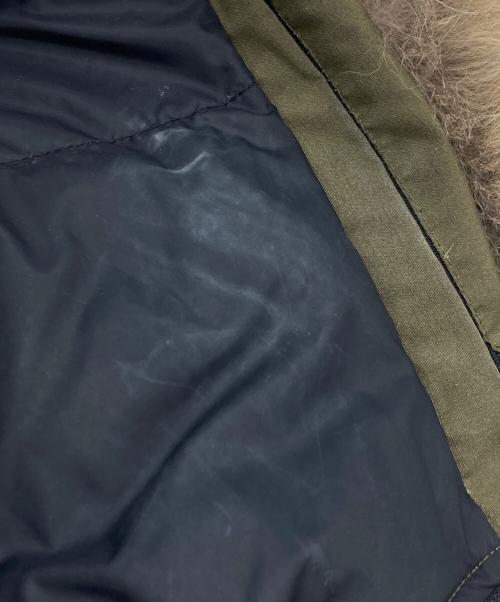 CANADA GOOSE（カナダグース）CANADA GOOSE (カナダグース) Jasper Parka ミリタリーグリーン サイズ:SIZE XSの古着・服飾アイテム
