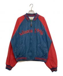 MIRAGE（ミラージュ）の古着「リバーシブルジャケット」｜ネイビー×レッド