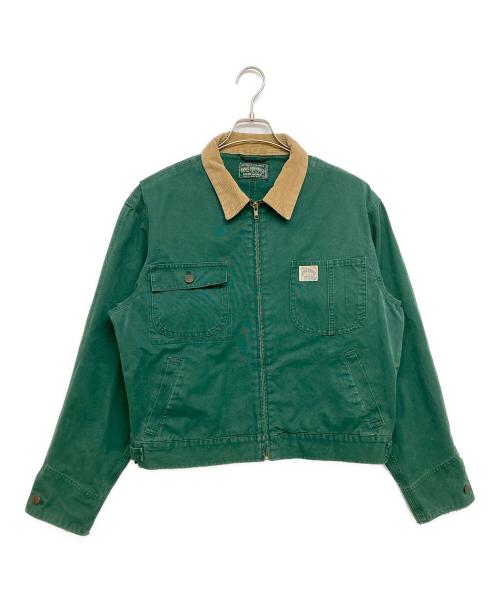 POLO COUNTRY（ポロカントリー）POLO COUNTRY (ポロカントリー) ダックキャンバス ワークジャケット グリーン サイズ:SIZE Lの古着・服飾アイテム