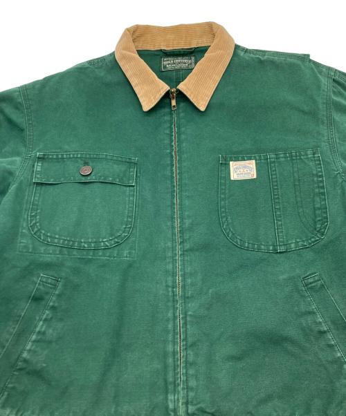 POLO COUNTRY（ポロカントリー）POLO COUNTRY (ポロカントリー) ダックキャンバス ワークジャケット グリーン サイズ:SIZE Lの古着・服飾アイテム