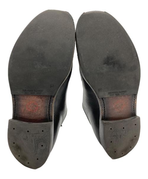 WHELL ROBE（ウィールローブ）WHELL ROBE (ウィールローブ) プレーントゥレザーシューズ ブラック サイズ:SIZE 7 1/2の古着・服飾アイテム