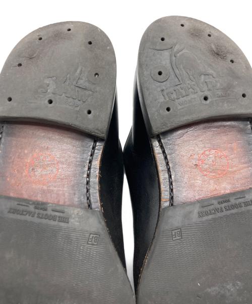 WHELL ROBE（ウィールローブ）WHELL ROBE (ウィールローブ) プレーントゥレザーシューズ ブラック サイズ:SIZE 7 1/2の古着・服飾アイテム