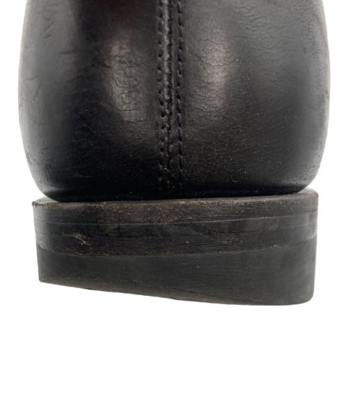 WHELL ROBE（ウィールローブ）WHELL ROBE (ウィールローブ) プレーントゥレザーシューズ ブラック サイズ:SIZE 7 1/2の古着・服飾アイテム