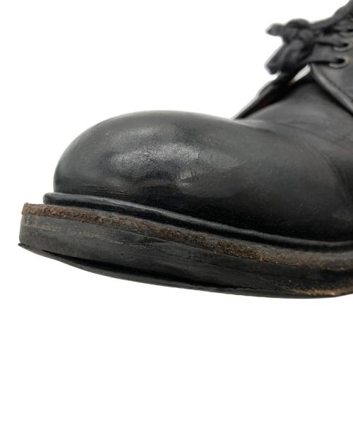 WHELL ROBE（ウィールローブ）WHELL ROBE (ウィールローブ) プレーントゥレザーシューズ ブラック サイズ:SIZE 7 1/2の古着・服飾アイテム