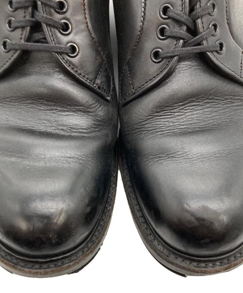 WHELL ROBE（ウィールローブ）WHELL ROBE (ウィールローブ) プレーントゥレザーシューズ ブラック サイズ:SIZE 7 1/2の古着・服飾アイテム