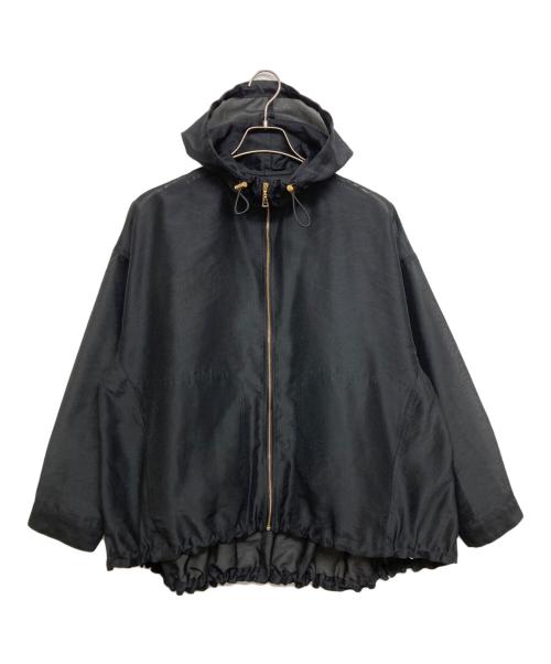 Noble（ノーブル）Noble (ノーブル) ミルキーシアーボリュームブルゾン ブラック サイズ:SIZE Freeの古着・服飾アイテム