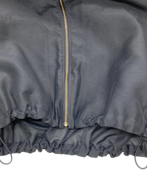 Noble（ノーブル）Noble (ノーブル) ミルキーシアーボリュームブルゾン ブラック サイズ:SIZE Freeの古着・服飾アイテム