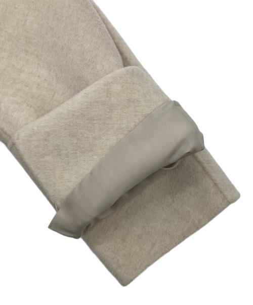 Noble（ノーブル）Noble (ノーブル) キャレメルミックスリバージップコート ベージュ サイズ:SIZE Freeの古着・服飾アイテム