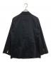 Noble (ノーブル) 麻ストレッチピークドラペルダブルジャケット ブラック サイズ:SIZE 38：10000円