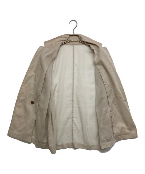 Noble（ノーブル）Noble (ノーブル) ソフトオーガンジーシアージャケット ベージュ サイズ:SIZE Freeの古着・服飾アイテム
