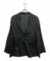 Spick and Span（スピック＆スパン）の古着「ラミーミックスシアージャケット」｜ブラック