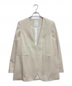 Nobleノーブル）の古着「スリーブスリットケープジャケット」｜ベージュ