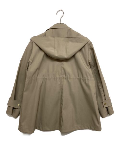 Noble（ノーブル）Noble (ノーブル) ウインドプルーフテントシルエットブルゾン ベージュ サイズ:SIZE Freeの古着・服飾アイテム