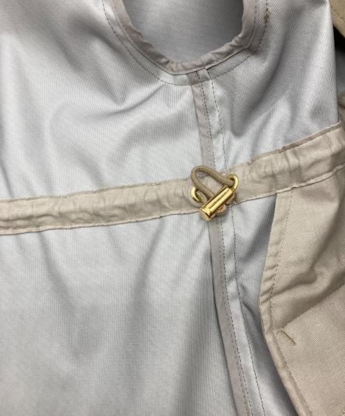 Noble（ノーブル）Noble (ノーブル) ウインドプルーフテントシルエットブルゾン ベージュ サイズ:SIZE Freeの古着・服飾アイテム