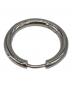 TOM WOOD (トムウッド) classic hoop medium シルバー：11000円
