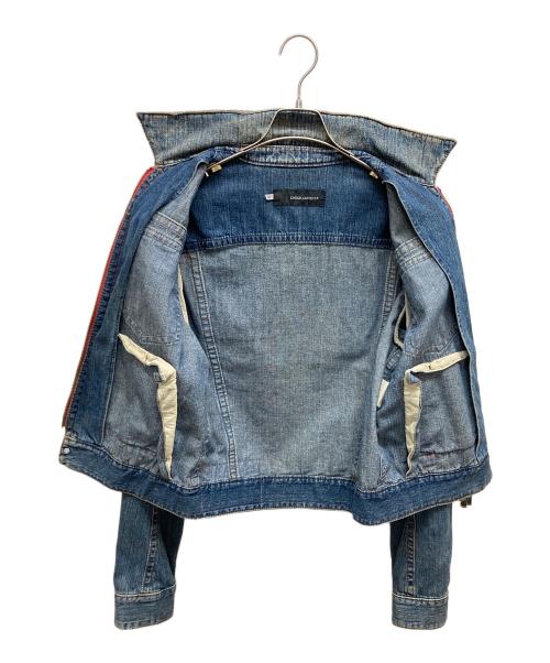DSQUARED2（ディースクエアード）DSQUARED2 (ディースクエアード) ジップデニムジャケット インディゴ サイズ:SIZE50の古着・服飾アイテム