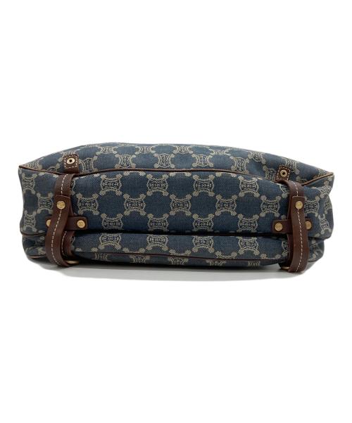 CELINE（セリーヌ）CELINE (セリーヌ) ヴィンテージマカダムデニムショルダーバッグ インディゴ サイズ:実寸サイズをご参照下さい。の古着・服飾アイテム