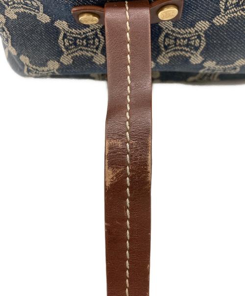 CELINE（セリーヌ）CELINE (セリーヌ) ヴィンテージマカダムデニムショルダーバッグ インディゴ サイズ:実寸サイズをご参照下さい。の古着・服飾アイテム