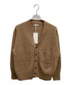 MAATEE&SONSマーティーアンドサンズ）の古着「カシミヤニットカーディガン」｜コ-ヒーブラウン