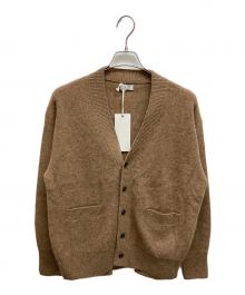 MAATEE&SONS（マーティーアンドサンズ）の古着「カシミヤニットカーディガン」｜コ-ヒーブラウン