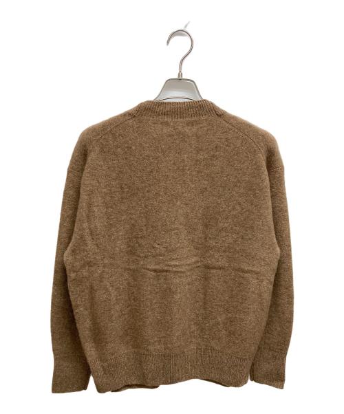 MAATEE&SONS（マーティーアンドサンズ）MAATEE&SONS (マーティーアンドサンズ) カシミヤニットカーディガン コ-ヒーブラウン サイズ:SIZE2 未使用品の古着・服飾アイテム