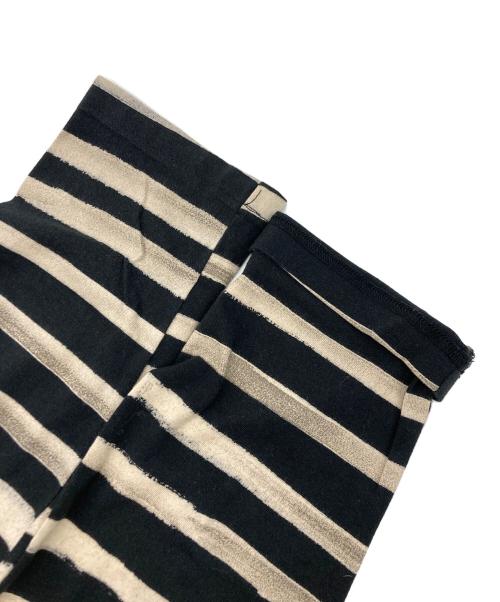 Porter Classic（ポータークラシック）Porter Classic (ポータークラシック) アーティストボーダーカットソー ホワイト×ブラック サイズ:SIZE2の古着・服飾アイテム