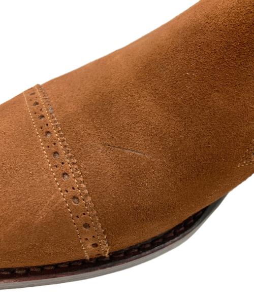 Jalan Sriwijaya（ジャランスリウァヤ）Jalan Sriwijaya (ジャランスリウァヤ) スリッポン ブラウン サイズ:SIZE 8の古着・服飾アイテム