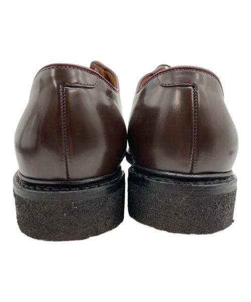 Jalan Sriwijaya（ジャランスリウァヤ）Jalan Sriwijaya (ジャランスリウァヤ) プレーントゥ外羽根レザーシューズ ワインレッド サイズ:SIZE8の古着・服飾アイテム