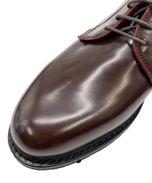 Jalan Sriwijaya（ジャランスリウァヤ）Jalan Sriwijaya (ジャランスリウァヤ) プレーントゥ外羽根レザーシューズ ワインレッド サイズ:SIZE8の古着・服飾アイテム