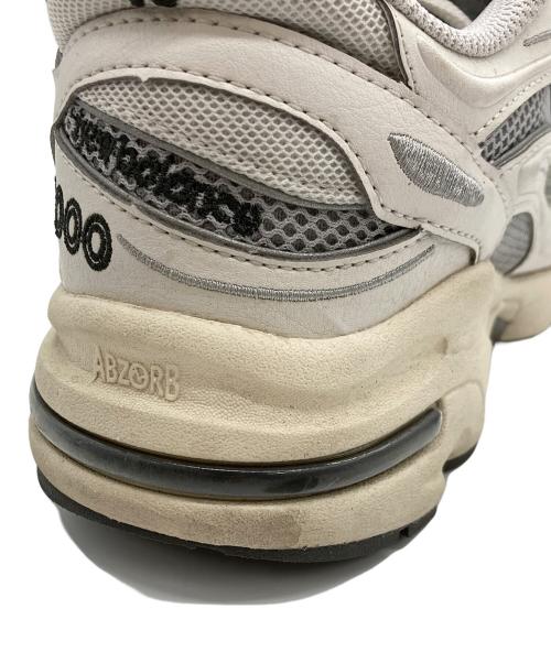 NEW BALANCE（ニューバランス）NEW BALANCE (ニューバランス) ローカットスニーカー グレー×ホワイト サイズ:26㎝の古着・服飾アイテム