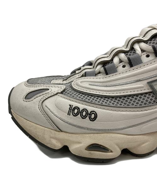 NEW BALANCE（ニューバランス）NEW BALANCE (ニューバランス) ローカットスニーカー グレー×ホワイト サイズ:26㎝の古着・服飾アイテム