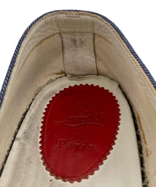 Christian Louboutin（クリスチャン・ルブタン）Christian Louboutin (クリスチャン・ルブタン) タッセルエスパドリーユ インディゴ サイズ:SIZE43の古着・服飾アイテム
