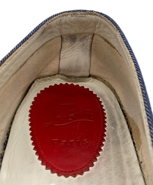 Christian Louboutin（クリスチャン・ルブタン）Christian Louboutin (クリスチャン・ルブタン) タッセルエスパドリーユ インディゴ サイズ:SIZE43の古着・服飾アイテム