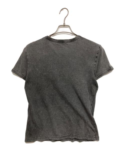 Acne studios（アクネ ストゥディオズ）Acne studios (アクネ ストゥディオズ) フェイディットロゴTシャツ グレー サイズ:SIZE Sの古着・服飾アイテム