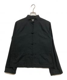 BLACK COMME des GARCONS（ブラックコムデギャルソン）の古着「チャイナシャツ」｜ブラック