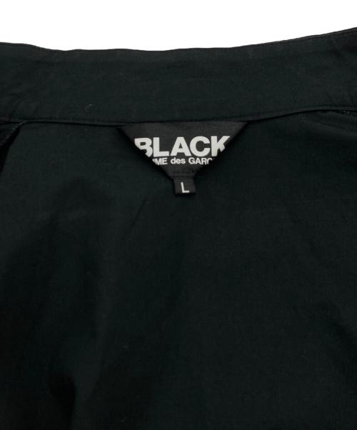 BLACK COMME des GARCONS（ブラックコムデギャルソン）BLACK COMME des GARCONS (ブラックコムデギャルソン) チャイナシャツ ブラック サイズ:SIZE Lの古着・服飾アイテム