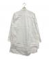 COMME des GARCONS HOMME PLUS (コムデギャルソンオムプリュス) 捻れ変形ロングシャツ ホワイト サイズ:SIZE S：10000円