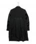 BLACK COMME des GARCONS (ブラックコムデギャルソン) ポリ縮絨ドッキングロングジャケット/コート ブラック サイズ:SIZE L：50000円
