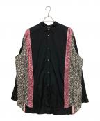 COMME des GARCONS HOMME PLUSコムデギャルソンオムプリュス）の古着「スパンコールシャツ」｜ブラック