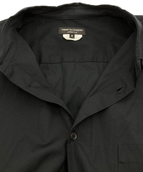 COMME des GARCONS HOMME PLUS（コムデギャルソンオムプリュス）COMME des GARCONS HOMME PLUS (コムデギャルソンオムプリュス) スパンコールシャツ ブラック サイズ:SIZE Mの古着・服飾アイテム
