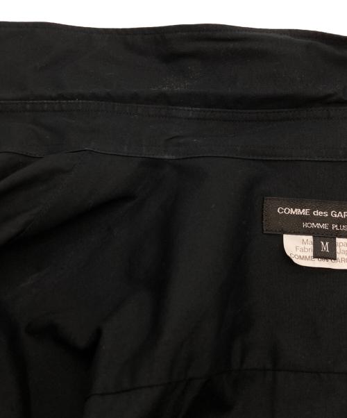 COMME des GARCONS HOMME PLUS（コムデギャルソンオムプリュス）COMME des GARCONS HOMME PLUS (コムデギャルソンオムプリュス) スパンコールシャツ ブラック サイズ:SIZE Mの古着・服飾アイテム