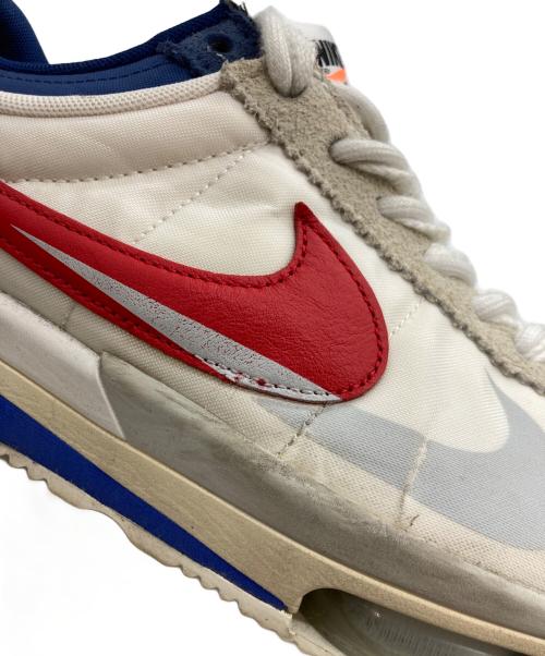 NIKE（ナイキ）NIKE (ナイキ) sacai (サカイ) Zoom Cortez White and University サイズ:US8.5の古着・服飾アイテム