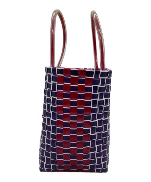 MARNI（マルニ）MARNI (マルニ) フラワーカフェピクニックバッグ パープル サイズ:実寸サイズをご参照下さい。の古着・服飾アイテム