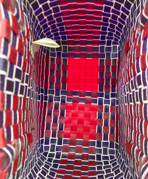 MARNI（マルニ）MARNI (マルニ) フラワーカフェピクニックバッグ パープル サイズ:実寸サイズをご参照下さい。の古着・服飾アイテム