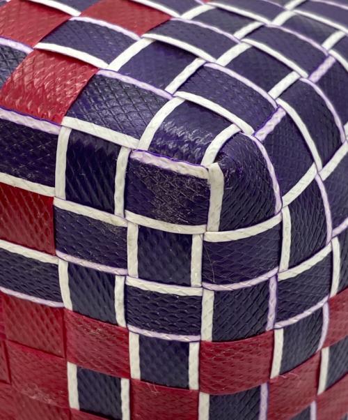 MARNI（マルニ）MARNI (マルニ) フラワーカフェピクニックバッグ パープル サイズ:実寸サイズをご参照下さい。の古着・服飾アイテム