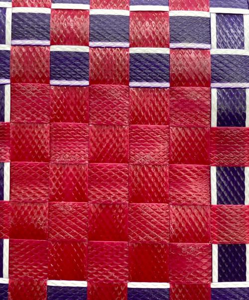 MARNI（マルニ）MARNI (マルニ) フラワーカフェピクニックバッグ パープル サイズ:実寸サイズをご参照下さい。の古着・服飾アイテム