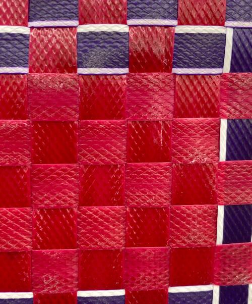 MARNI（マルニ）MARNI (マルニ) フラワーカフェピクニックバッグ パープル サイズ:実寸サイズをご参照下さい。の古着・服飾アイテム