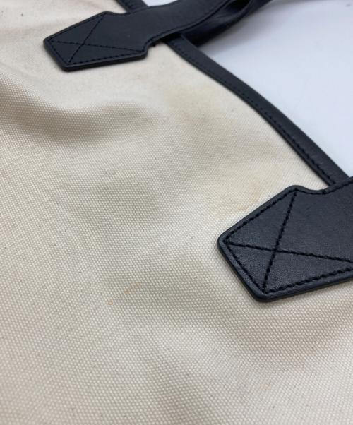 BALENCIAGA（バレンシアガ）BALENCIAGA (バレンシアガ) ジャンボ スモール トートバッグ ブラック×アイボリーの古着・服飾アイテム