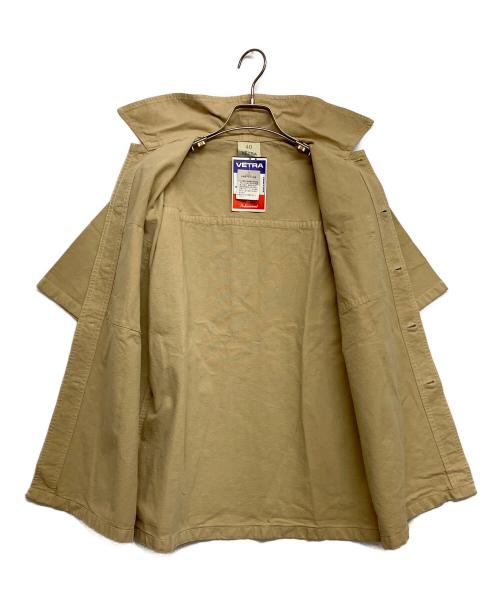 VETRA（ベトラ）VETRA (ベトラ) フレンチワークシャツ ベージュ サイズ:SIZE40 未使用品の古着・服飾アイテム