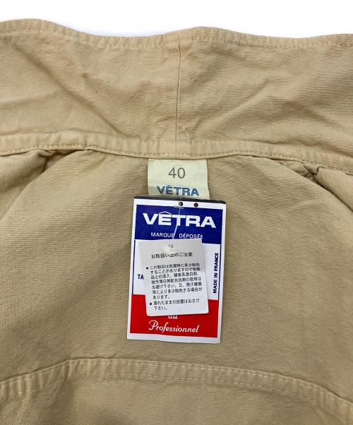 VETRA（ベトラ）VETRA (ベトラ) フレンチワークシャツ ベージュ サイズ:SIZE40 未使用品の古着・服飾アイテム